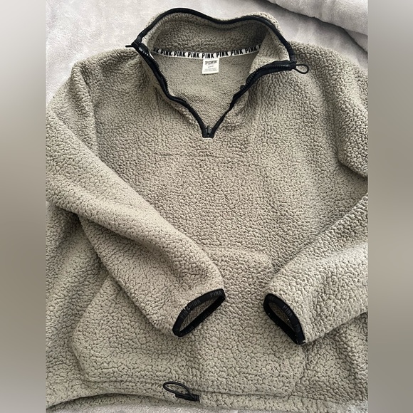 PINK Victoria’s Secret Half Zip Sweater - Picture 2 of 4
